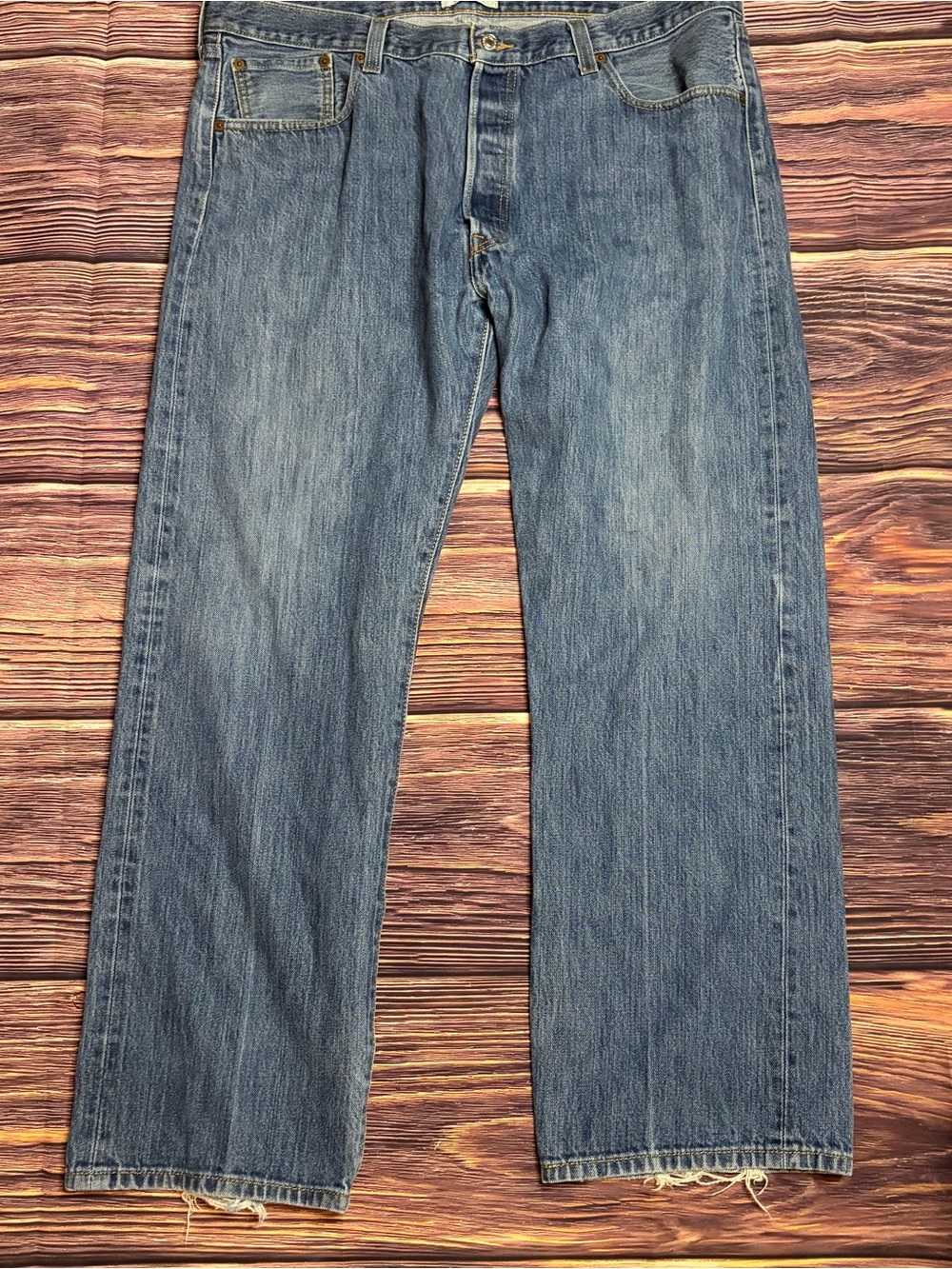 Levi's Men's Straight-Leg Blue Denim Jeans